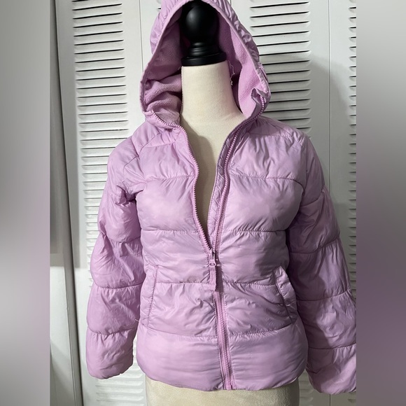 OLD NAVY GIRLS WINTER JACKET PURPLE, SIZE L (10-12 year) puffer jacket(B6) - Picture 11 of 17